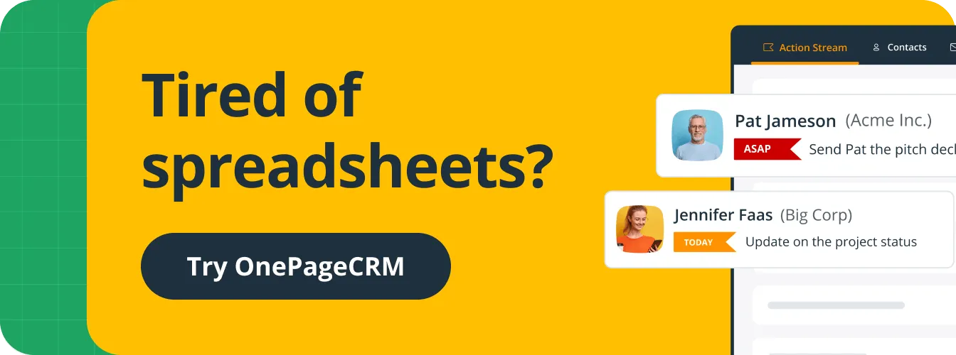 try simple crm for free