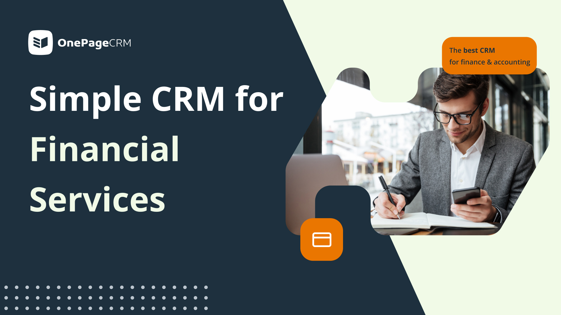 crm financial services