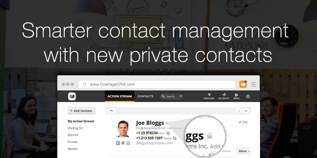 google private contact info