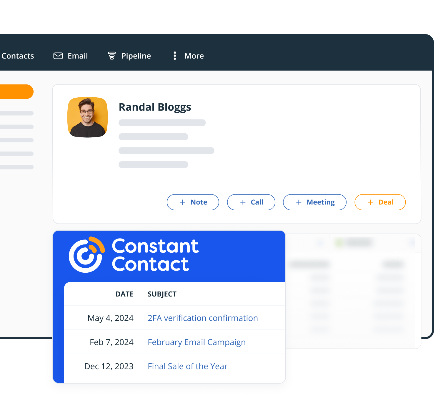 constant contact crm integration