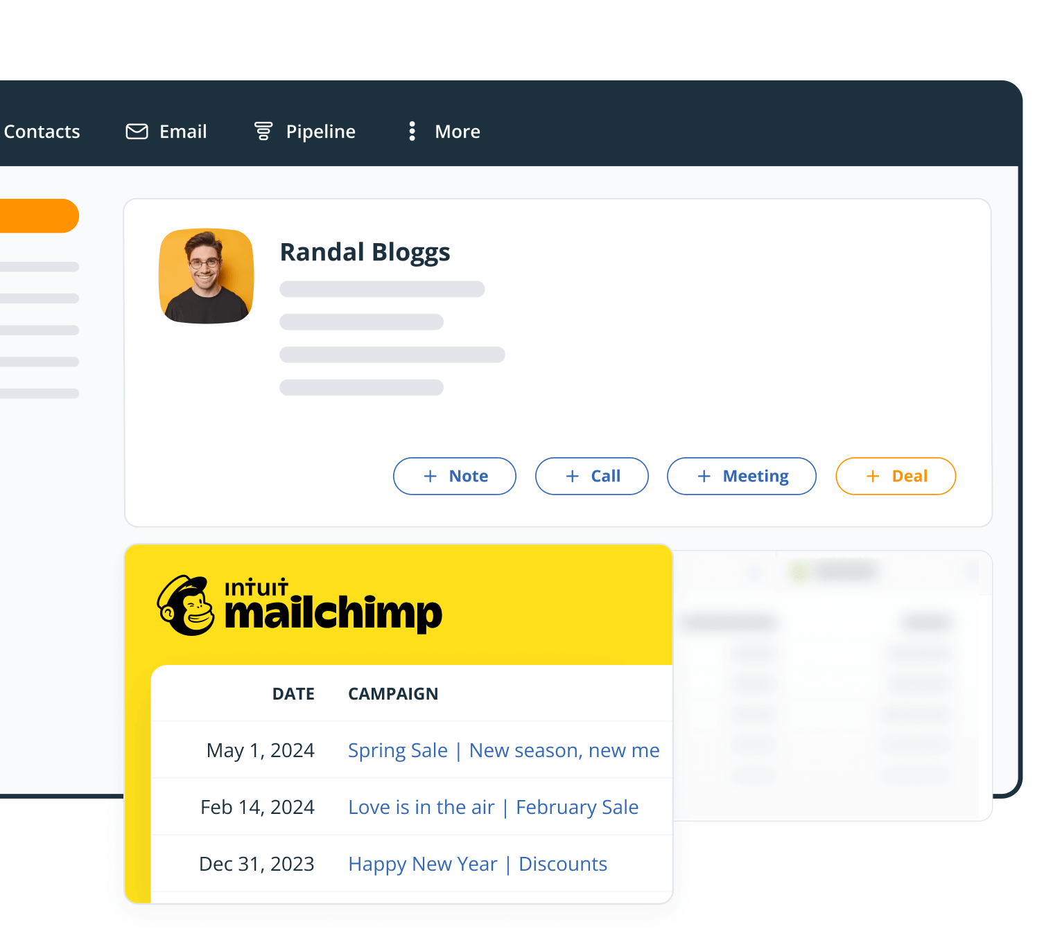 mailchimp CRM integration