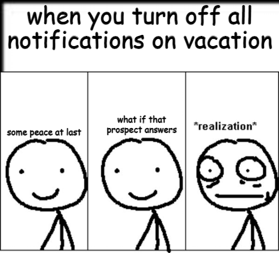 dealing with fomo on holiday