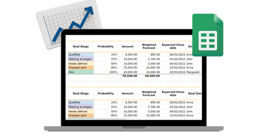 Download this free sales pipeline template Excel Google Sheets