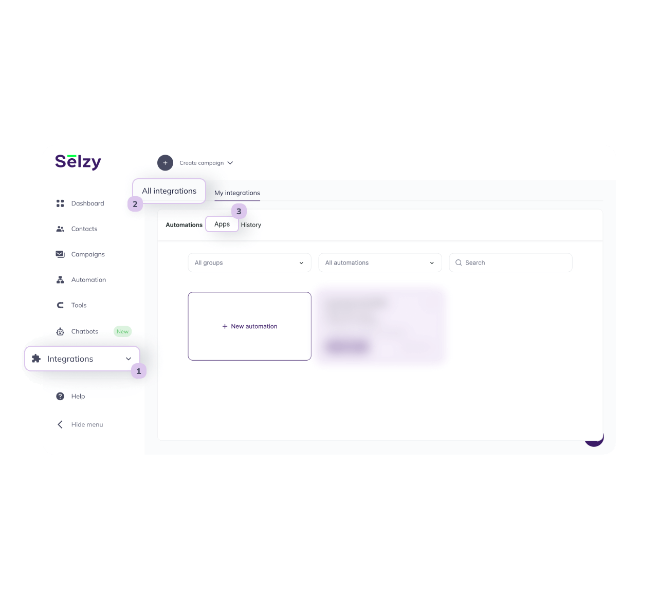 selzy crm integration